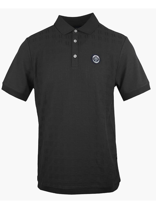 Plein Sport Koszulka polo w kolorze czarnym rozmiar: XXL