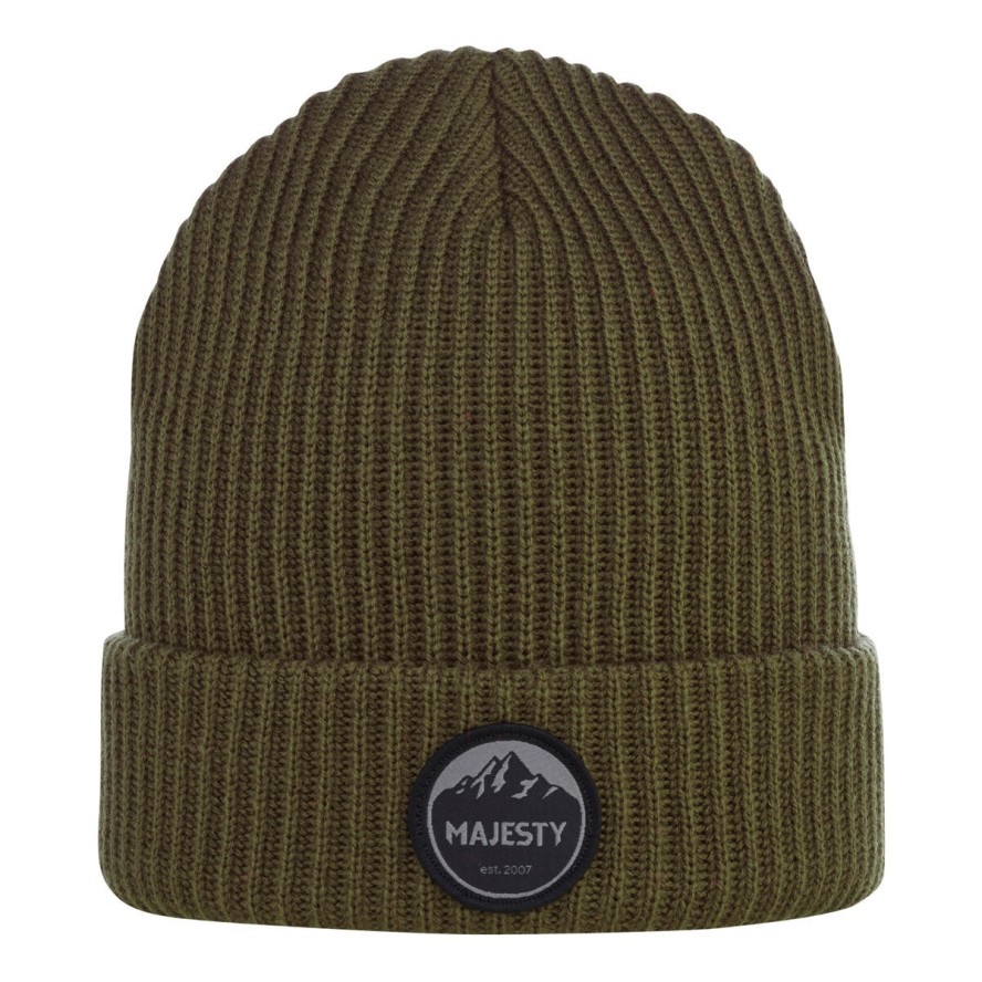 Czapka zimowa ocieplana Majesty Classic Beanie zielona