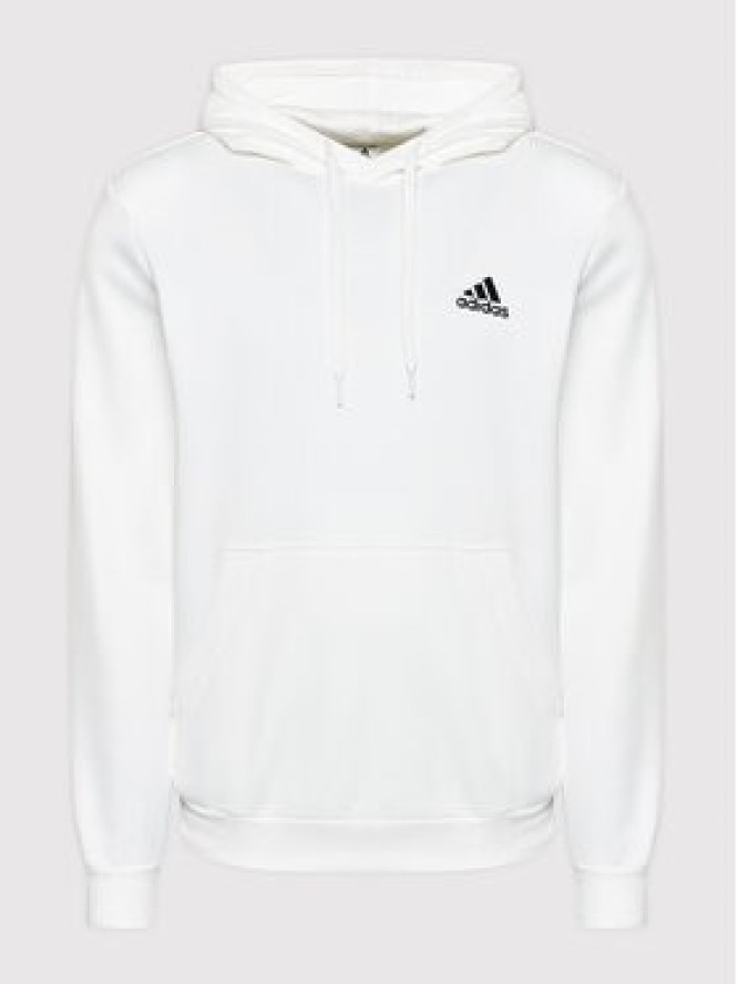 adidas Bluza FeelCozy Hoodie H12211 Biały Regular Fit