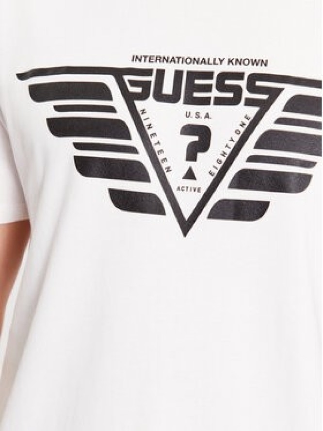 Guess T-Shirt Z3BI01 I3Z14 Écru Regular Fit