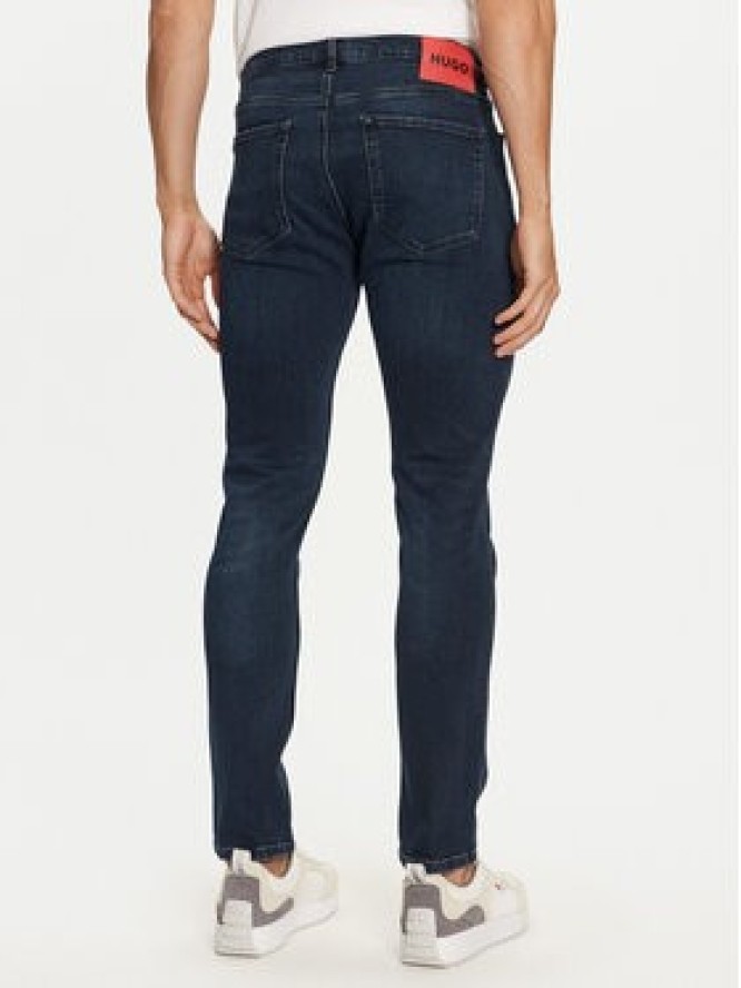 Hugo Jeansy 50522149 Granatowy Slim Fit