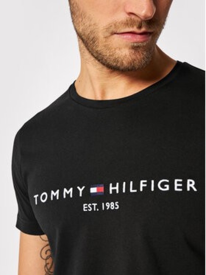 Tommy Hilfiger T-Shirt Core Logo Tee MW0MW11465 Czarny Slim Fit