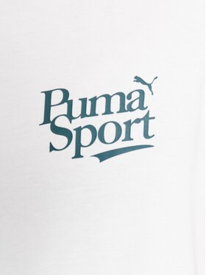 Puma T-Shirt Graphics Legacy 622739 Biały Regular Fit