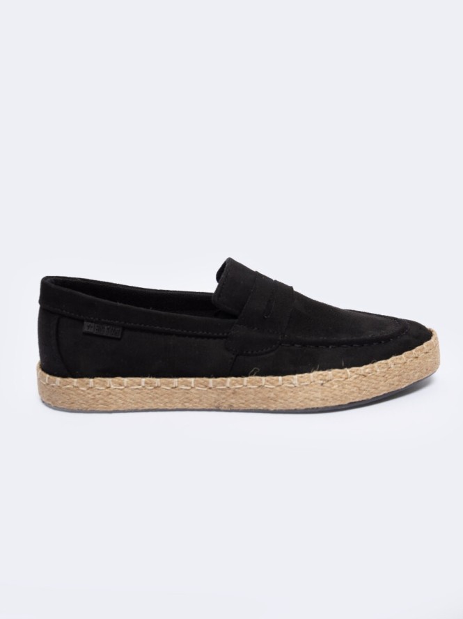 Espadryle męskie czarne NN174046 906