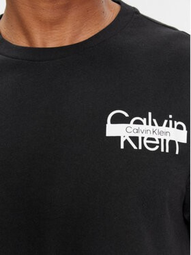 Calvin Klein Longsleeve Logo K10K112891 Czarny Regular Fit
