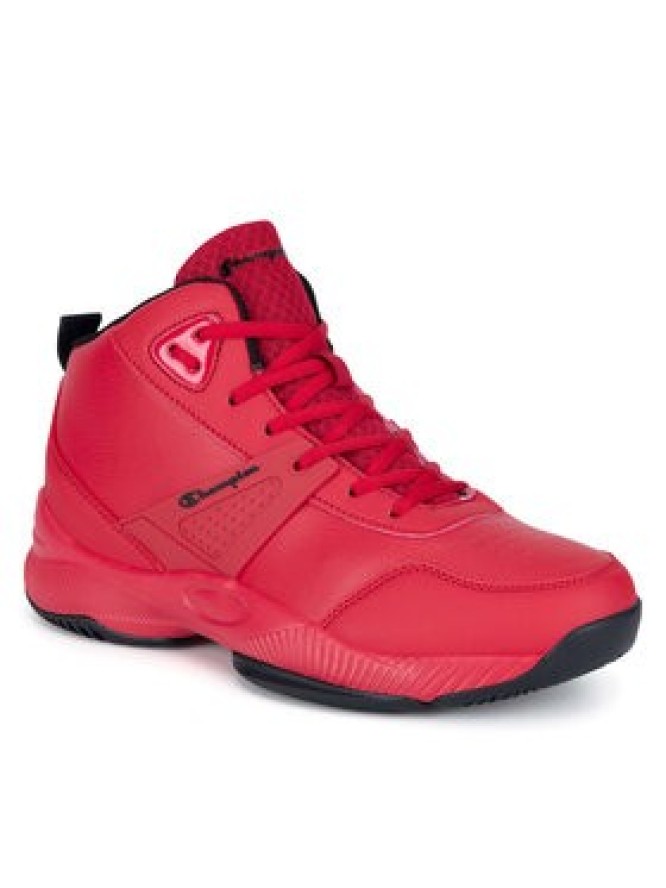 Champion Sneakersy ACADEMY MID CUT SHOE S22399-RS001 Czerwony