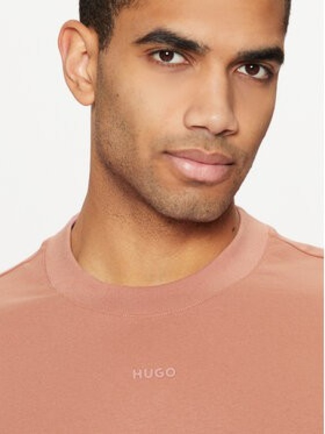 HUGO T-Shirt Dapolino 50488330 Różowy Relaxed Fit