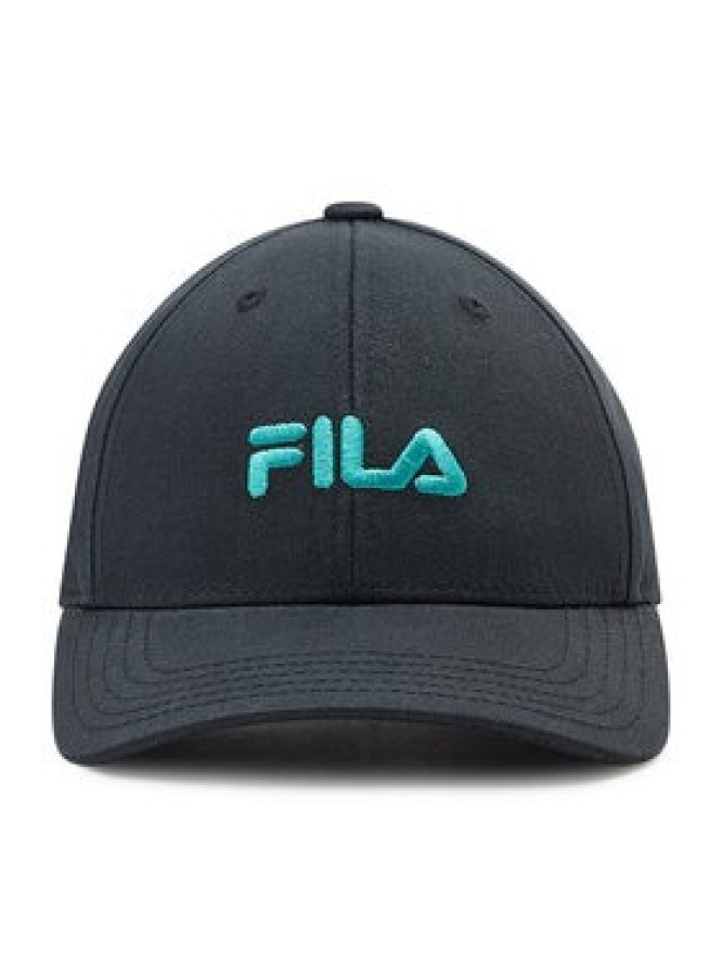 Fila Czapka z daszkiem Brasov 6 Panel Cap With Linear Logo Strap Back FCU0019 Czarny