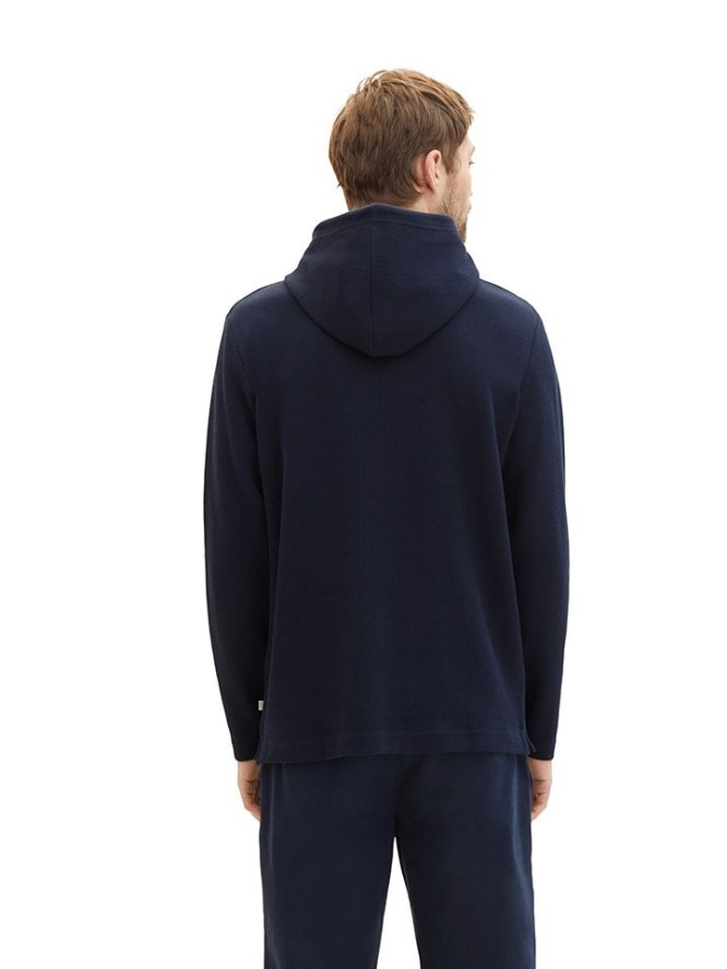 Tom Tailor Bluza w kolorze granatowym rozmiar: M