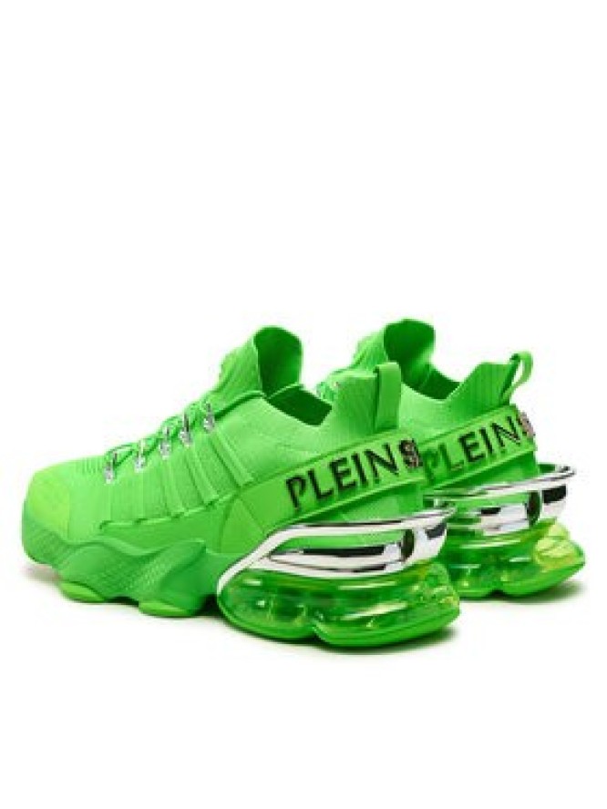 Plein Sport Sneakersy SADS USC0518 STE003N Zielony