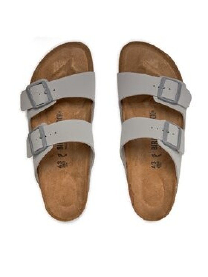 Birkenstock Klapki Arizona 1027696 Szary