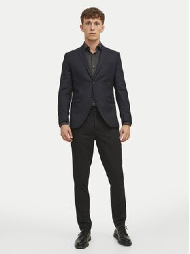 Jack&Jones Marynarka Solaris 12141107 Czarny Slim Fit