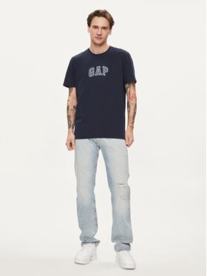 Gap T-Shirt 570044-03 Granatowy Regular Fit