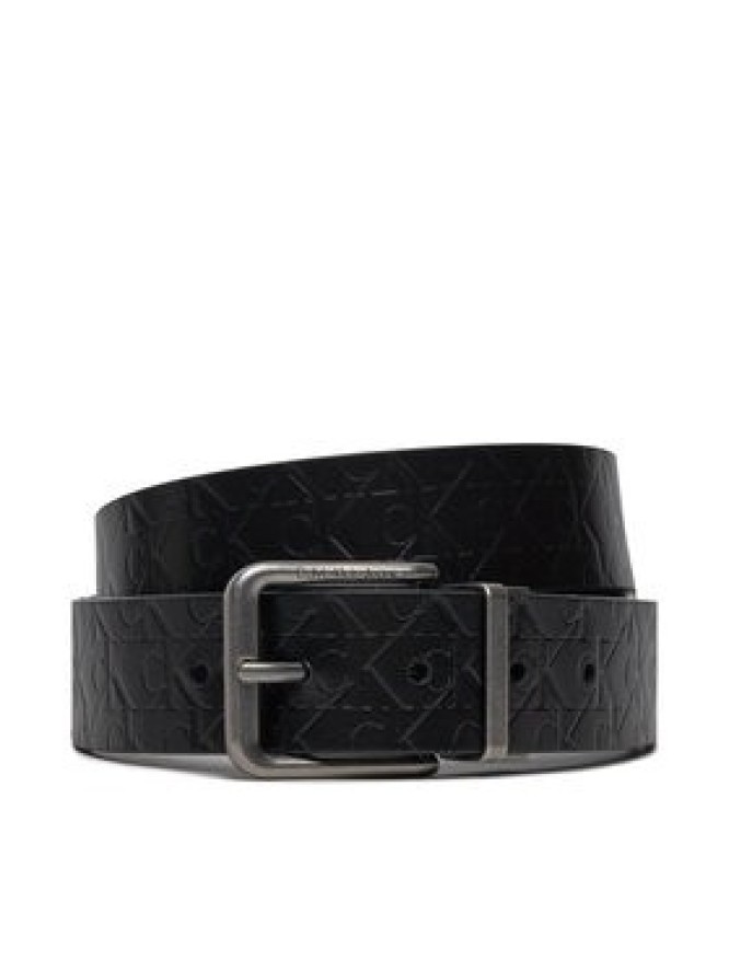 Calvin Klein Jeans Pasek Męski Gift Cl Lthr Belt Rev/Adj 35Mm K50K511515 Czarny