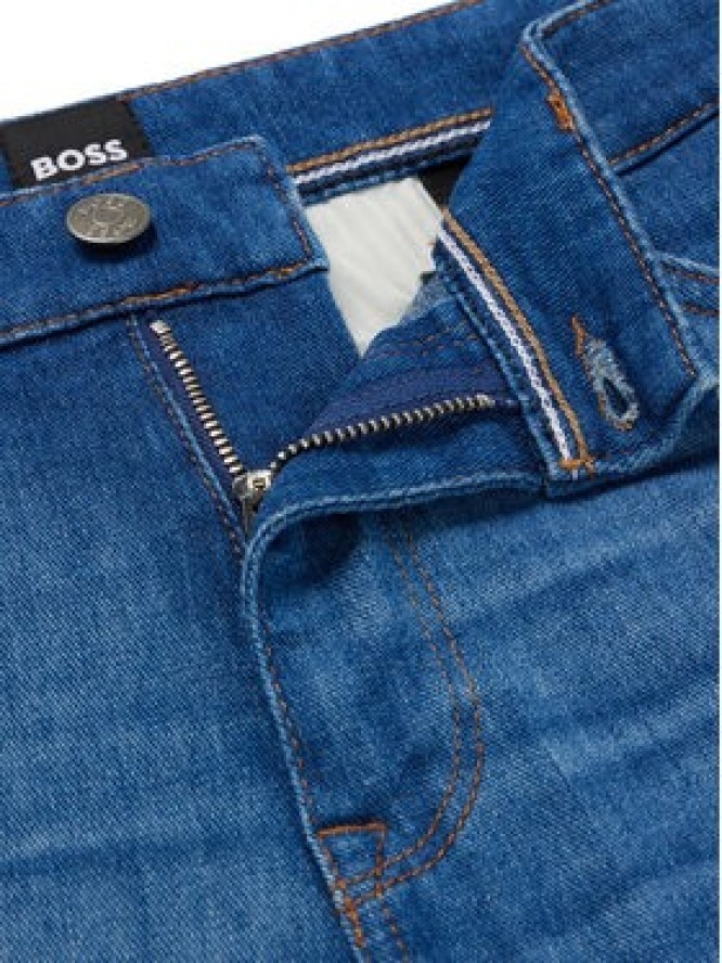 Boss Jeansy Maine3 50488524 Granatowy Regular Fit