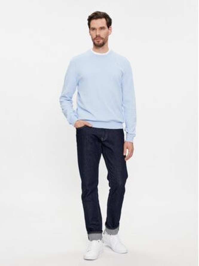 United Colors Of Benetton Sweter 1098U1I76 Błękitny Regular Fit