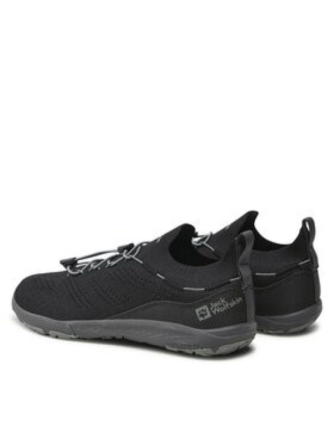 Jack Wolfskin Sneakersy Spirit Knit Low M 4056621 Czarny