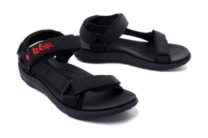 LEE COOPER LCW-22-34-0960M black, sandały męskie