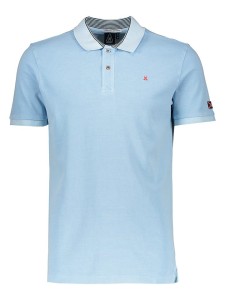 GAASTRA Koszulka polo "Whip" w kolorze błękitnym rozmiar: XL