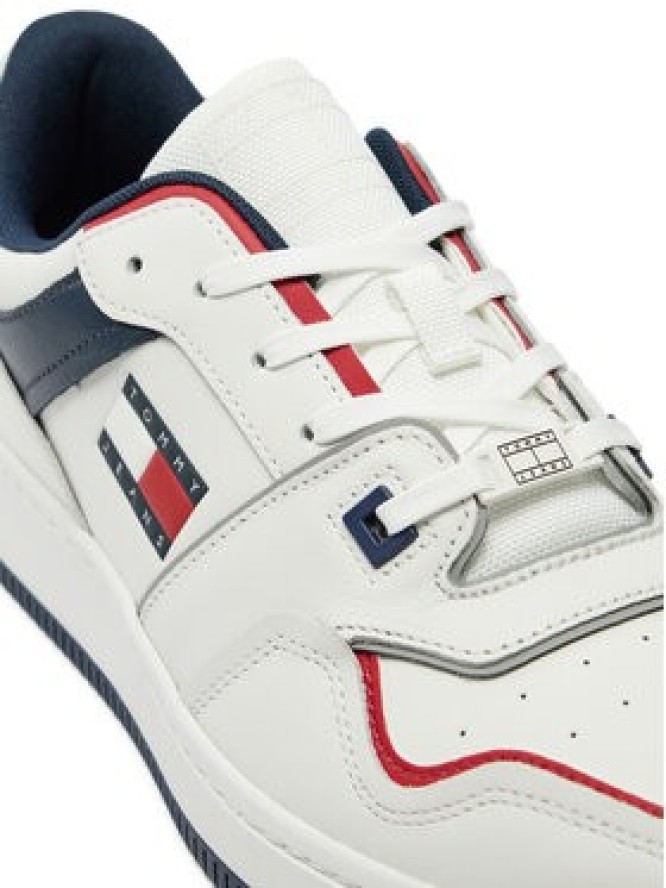 Tommy Hilfiger Sneakersy Retro Basket EM0EM01463 Biały