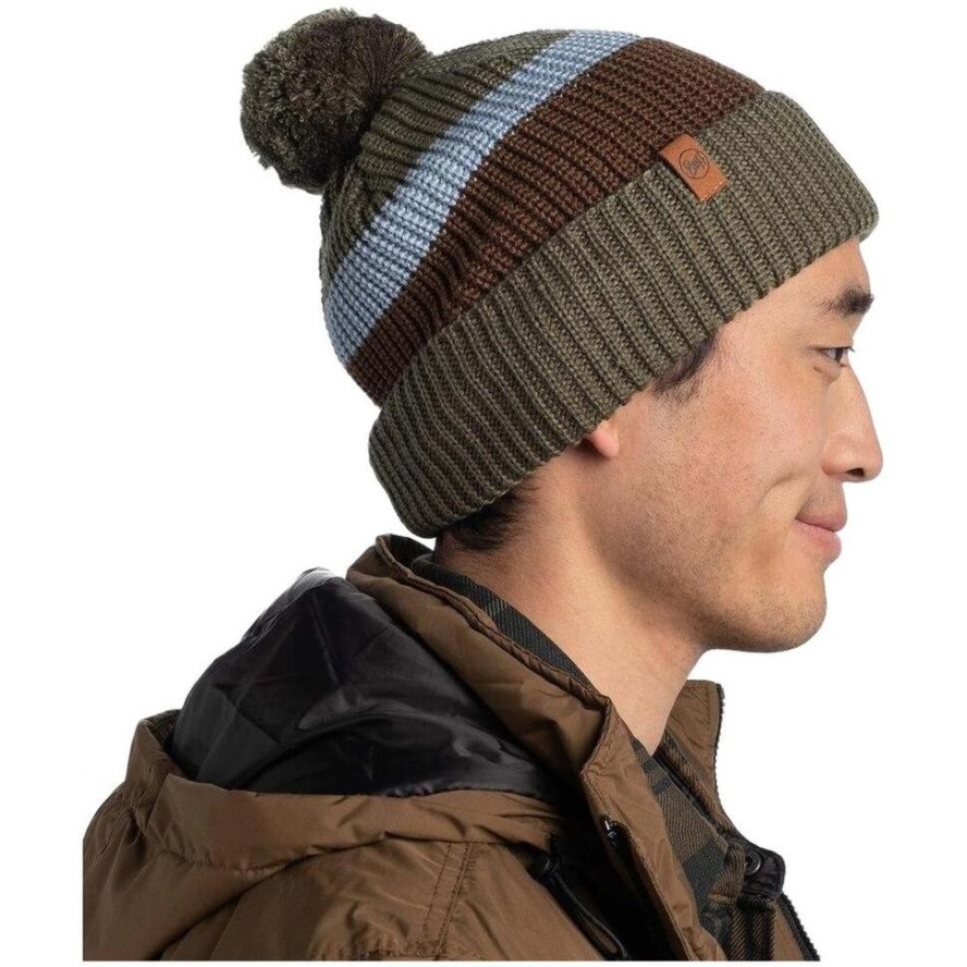 Czapka BUFF KNITTED HAT ELON CAMOUFLAGE