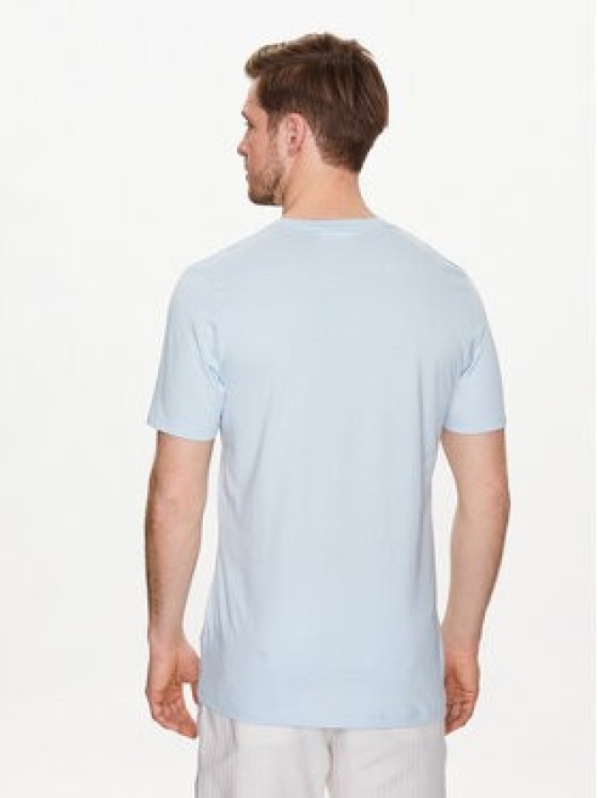 Lindbergh T-Shirt 30-400220 Błękitny Relaxed Fit