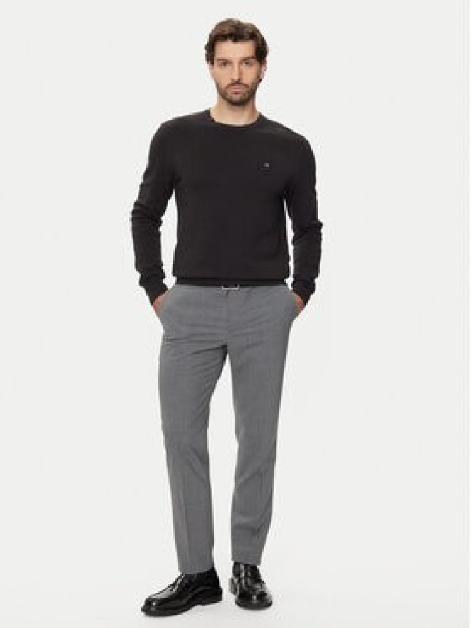 Calvin Klein Sweter K10K113410 Czarny Slim Fit