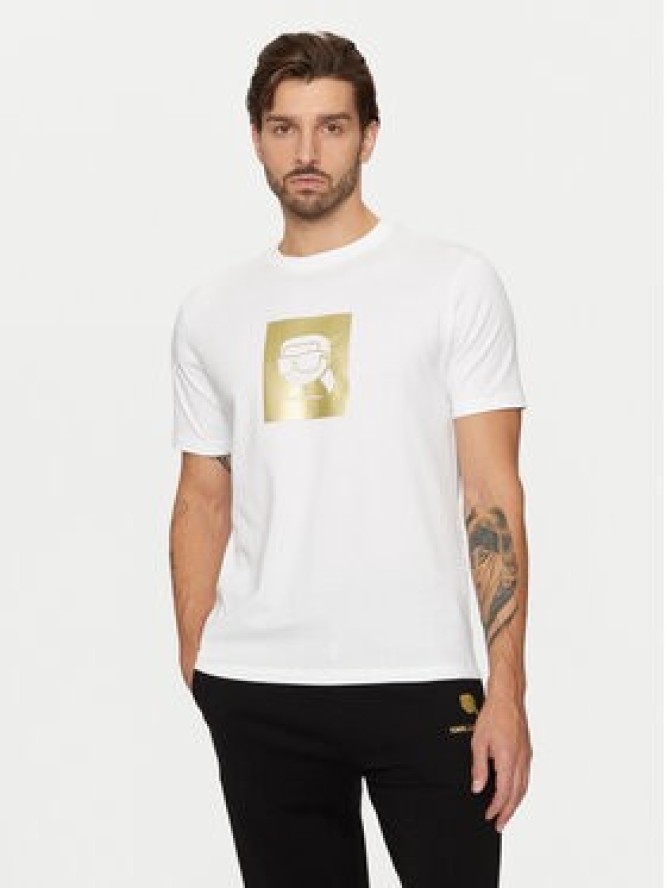 KARL LAGERFELD T-Shirt 755460 551235 Biały Regular Fit