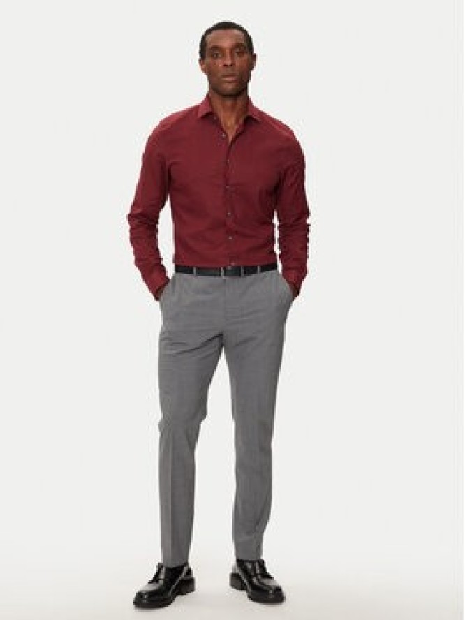 Calvin Klein Koszula K10K113523 Czerwony Slim Fit