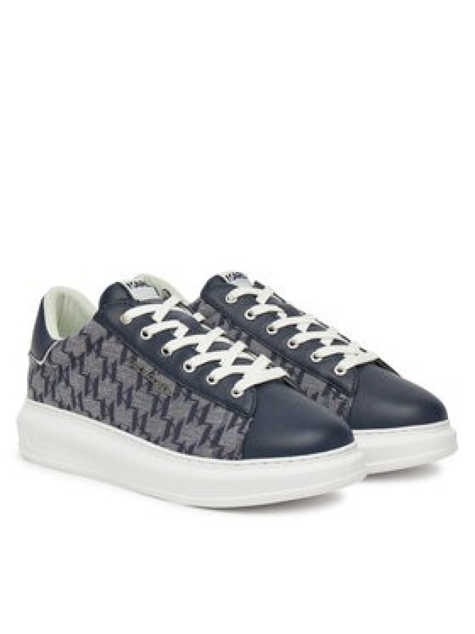 KARL LAGERFELD Sneakersy KL52565 Granatowy