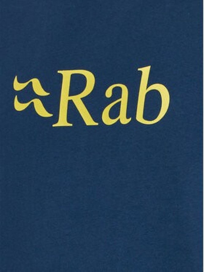Rab T-Shirt Stance Logo Tee QCB-08-DI Granatowy Regular Fit