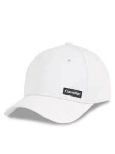 Calvin Klein Czapka z daszkiem Essential Patch Bb Cap K50K510487 Biały