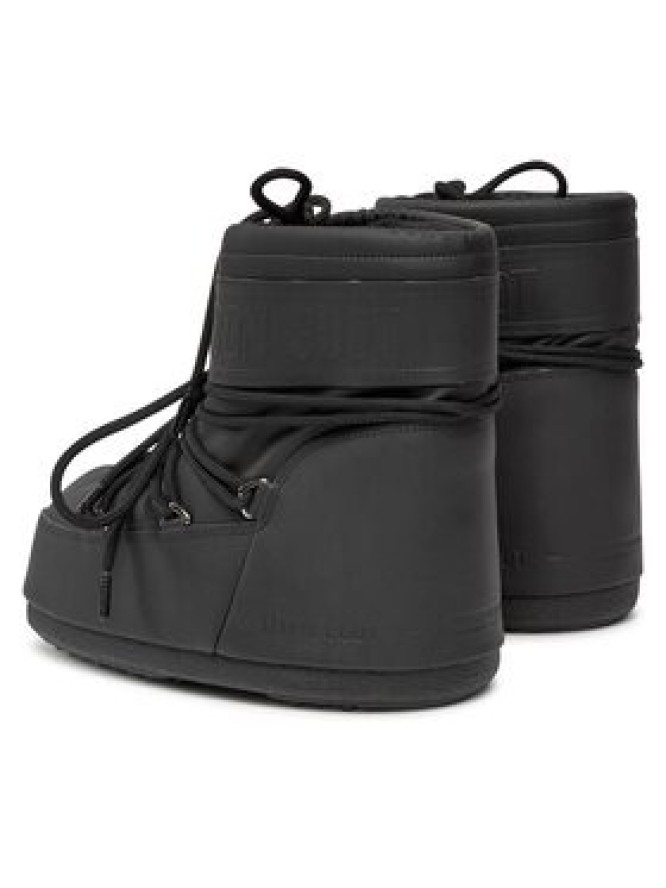 Moon Boot Śniegowce Low Rubber 14093800001 D Czarny