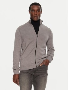 Boss Sweter Avac_Fz 50501750 Szary Regular Fit