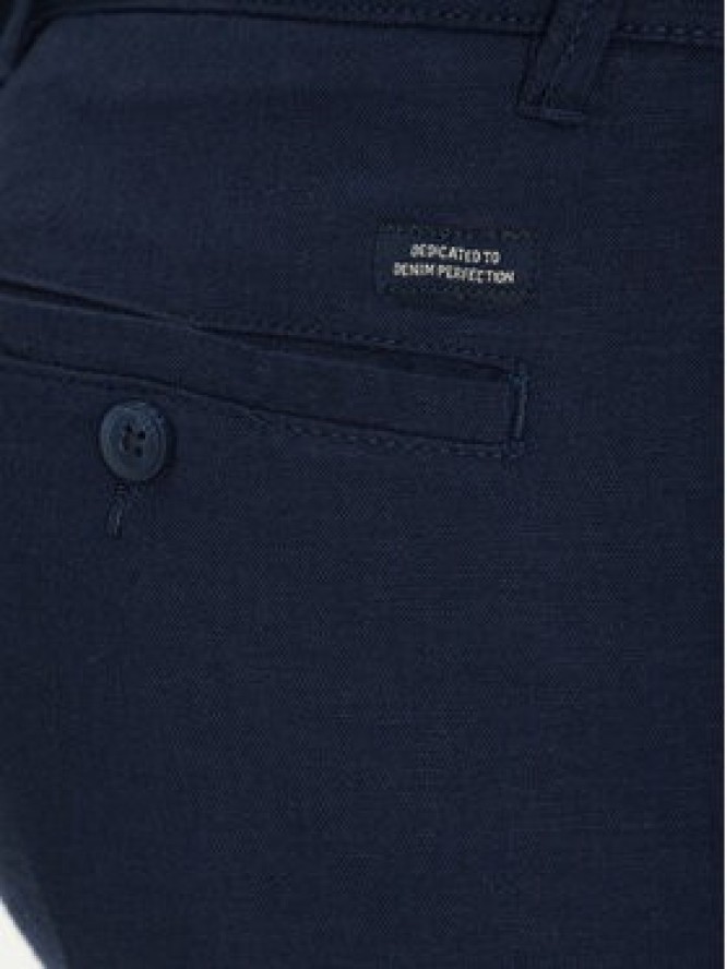 Blend Szorty materiałowe 20717870 Granatowy Regular Fit
