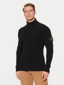 Stone Island Golf 8115552C2 Czarny Regular Fit