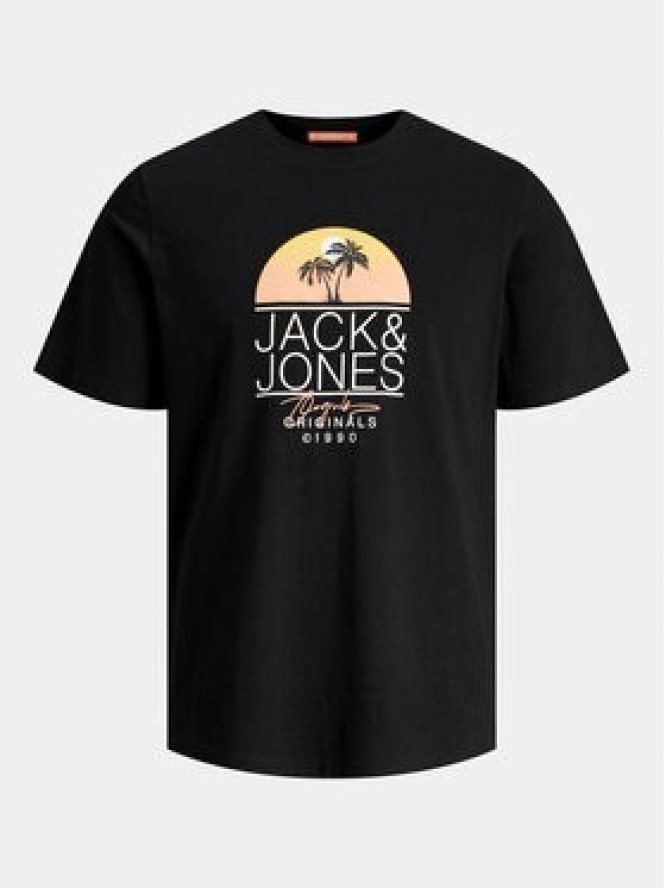 Jack&Jones T-Shirt Casey 12255238 Czarny Standard Fit