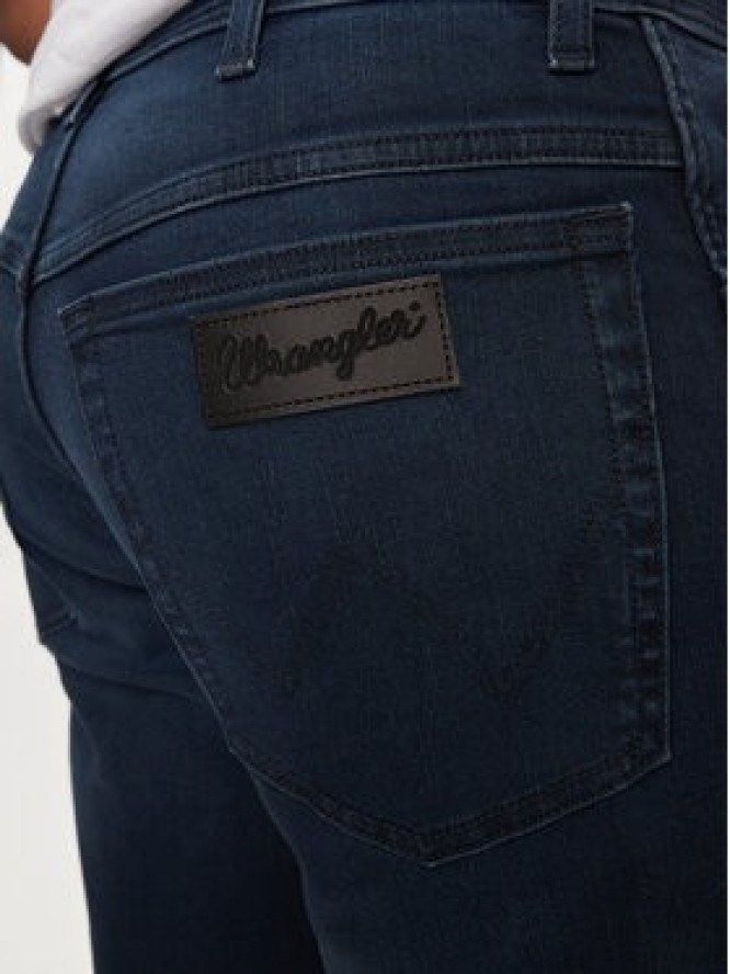 Wrangler Szorty jeansowe Texas 112350904 Granatowy Regular Fit