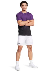 Spodenki treningowe męskie Under Armour UA Vanish Woven 6in Shorts - białe