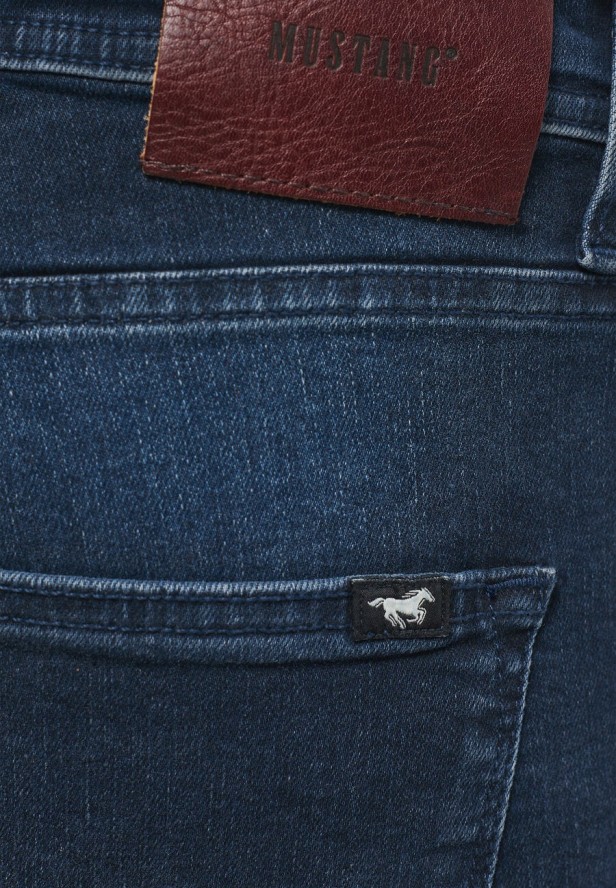 MUSTANG VEGAS MĘSKIE SPODNIE JEANSOWE DENIM BLUE 1013660 5000 883