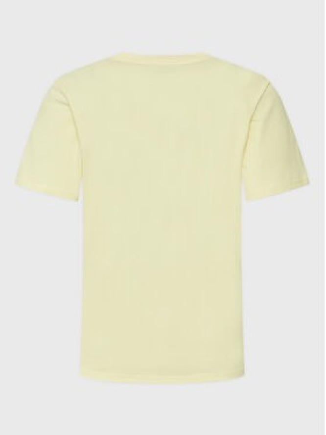 Carhartt WIP T-Shirt Script I031047 Żółty Regular Fit