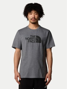 The North Face T-Shirt Easy NF0A8A6C Szary Regular Fit