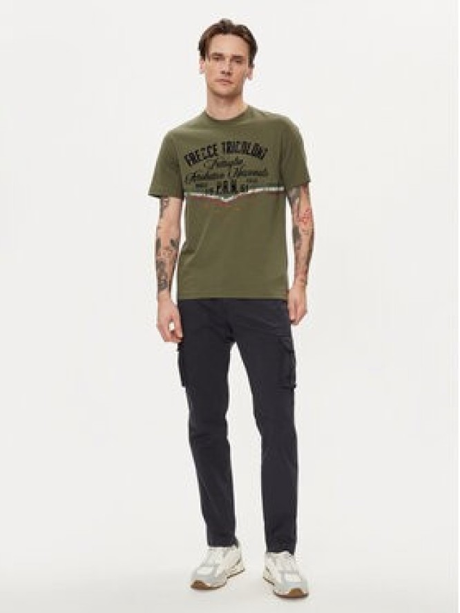 Aeronautica Militare T-Shirt 241TS2216J641 Khaki Regular Fit