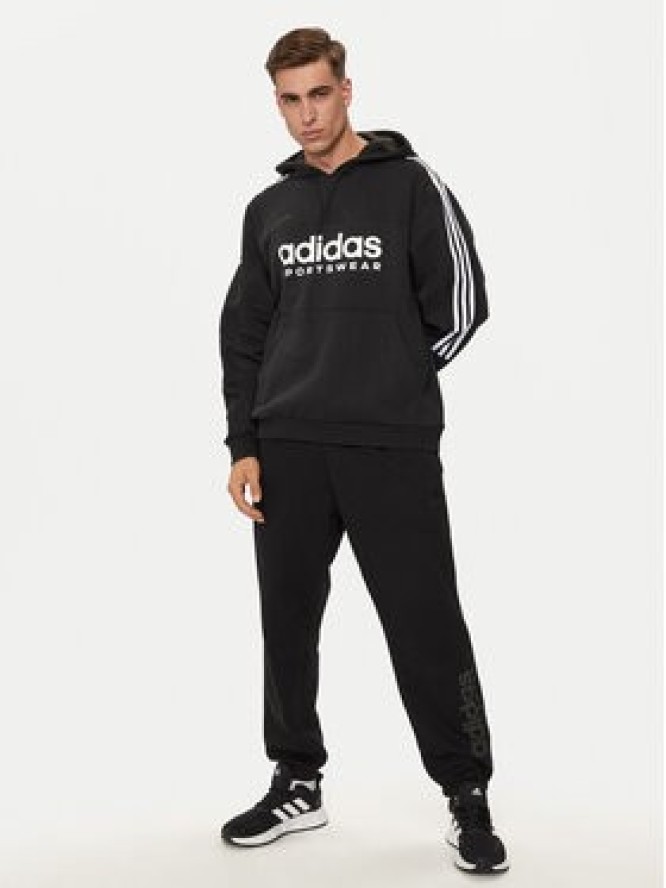 adidas Bluza House of Tiro IV8126 Czarny Loose Fit