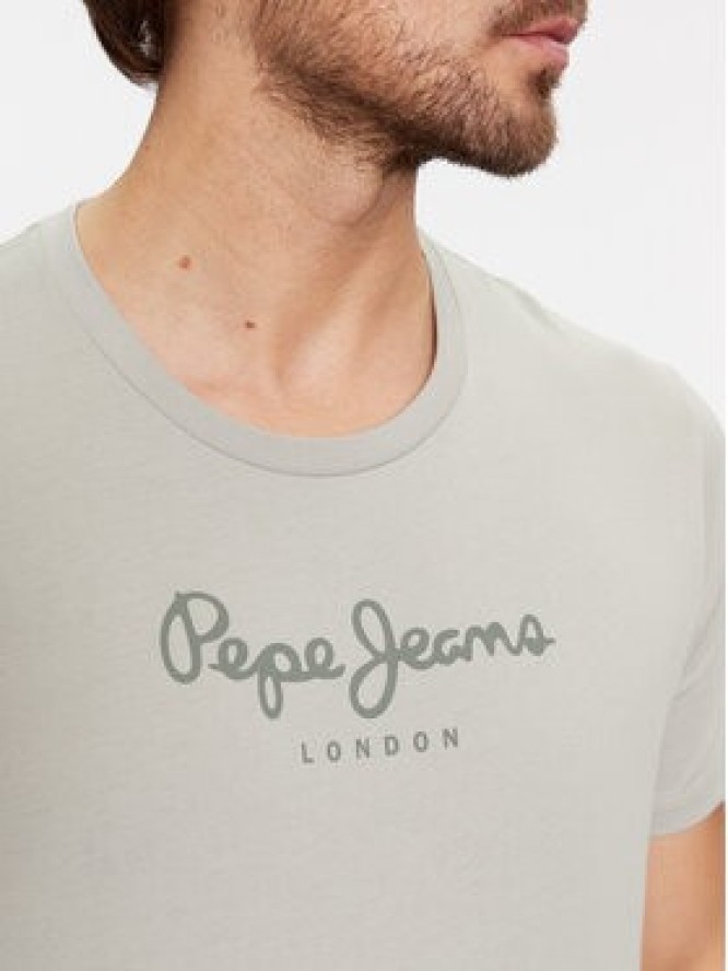 Pepe Jeans T-Shirt PM508208 Zielony Regular Fit