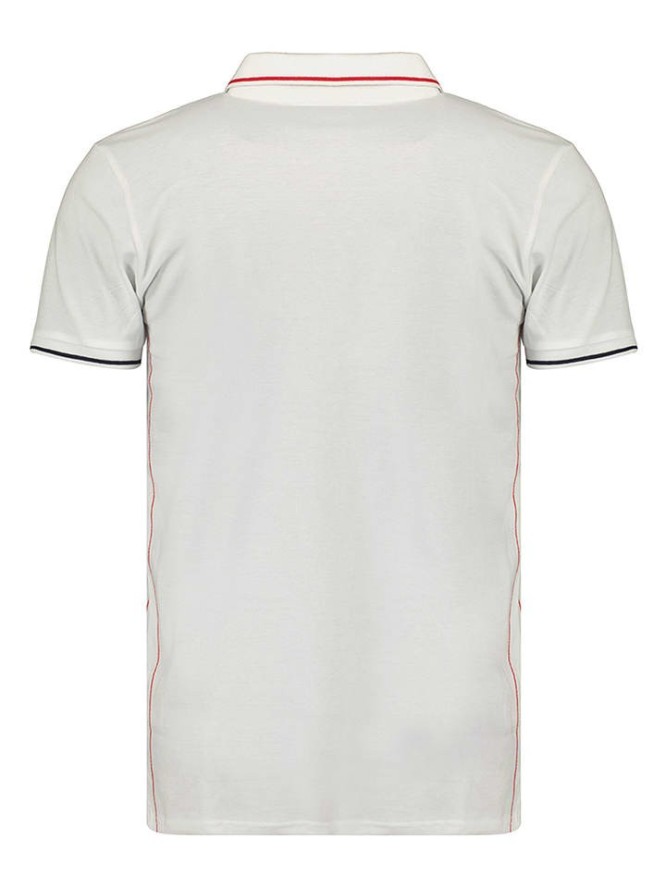 Geographical Norway Koszulka polo w kolorze białym rozmiar: XL