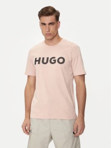 Hugo T-Shirt Dulivio 50513309 Różowy Regular Fit