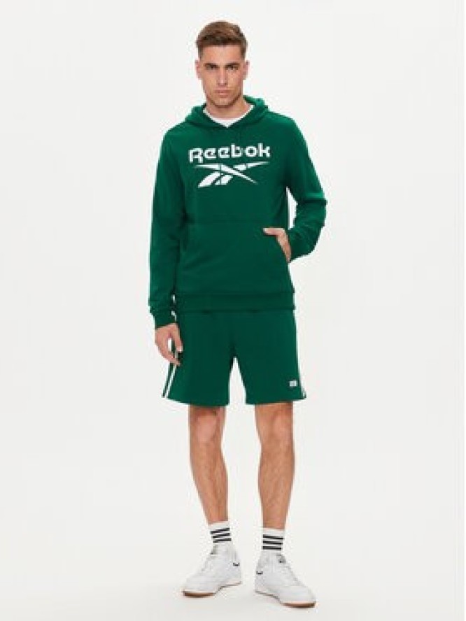 Reebok Bluza Identity Big Logo 100076427 Zielony Regular Fit