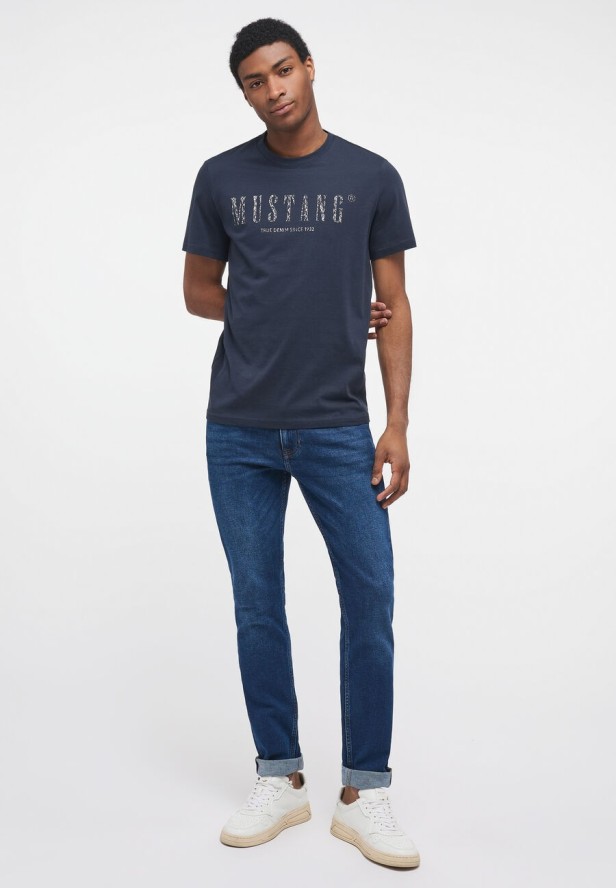 MUSTANG VEGAS MĘSKIE SPODNIE JEANSOWE JEANSY DENIM BLUE 1013663 5000 783