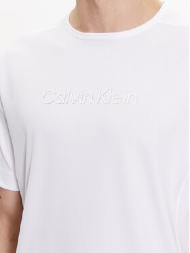 Calvin Klein Performance T-Shirt 00GMS3K107 Biały Regular Fit